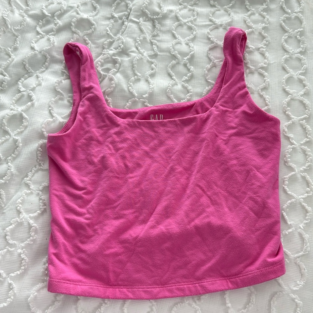 GAP pink tank top